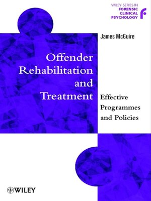 cover image of Offender Rehabilitation and Treatment